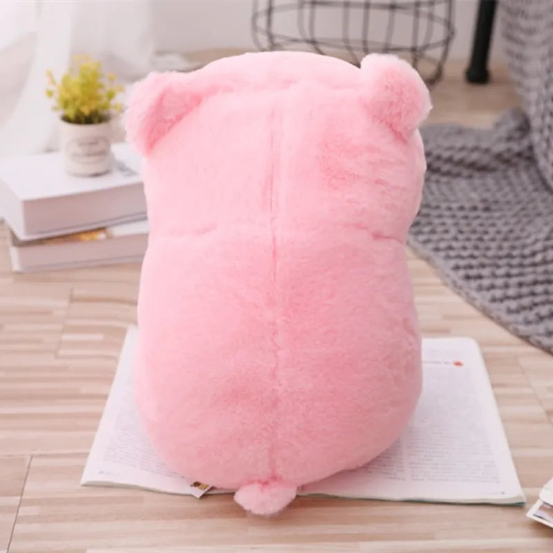 40cm Lovely Fat Round Pig Plush Toys Stuffed Cute Animals Dolls Baby Piggy Kids Appease Pillow for Girls Birthday Chrismas Gifts