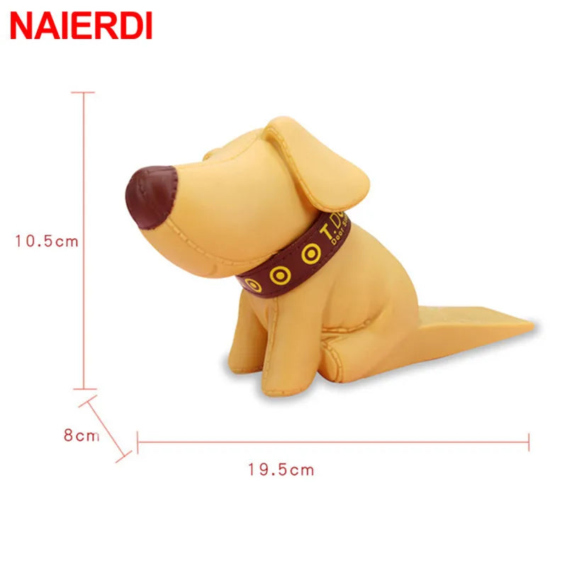 NAIERDI Cute Door Stops Cartoon Creative Silicone Door Stopper Holder Safety Toys For Children Baby Home Furniture Hardware