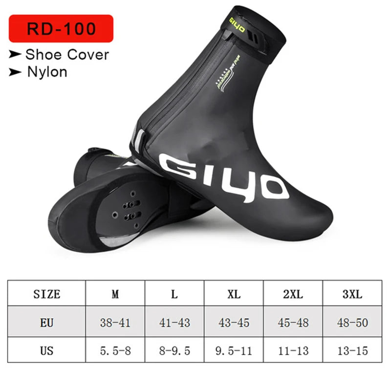 Sports: GIYO Winter Cycling Shoe Covers Women Men Shoes Cover MTB Road Bike Racing Cycling Overshoes Waterproof Shoe Covers Bicycle