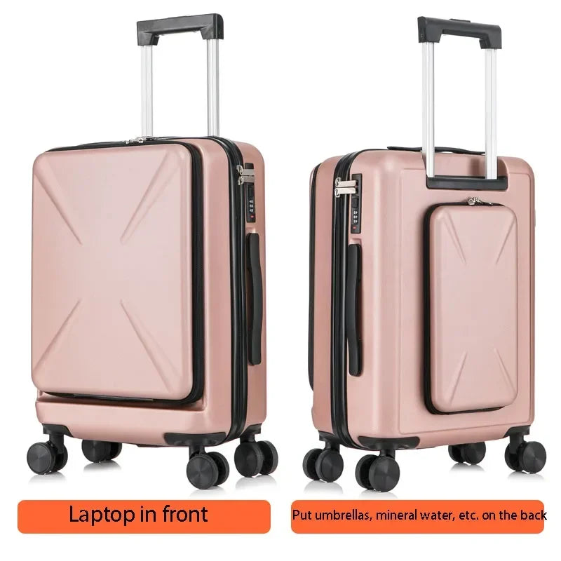 Suitcases For Hand Luggage Female Small 20 Inch Business Travel Suitcase 24 Inch Cabin Men's Lightweight Password Trolley