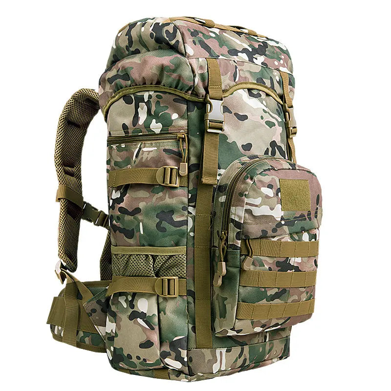 Military Tactical Backpack: 50L Large Capacity Men Tactics Backpack Waterproof Military Bags Climb Hike Army Travel Backpacks Mochila Militar