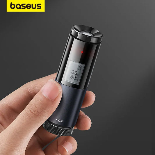 Baseus Alcohol Tester Electronic Breathalyzer with Digital Display Portable Rechargeable Non-Contact Alcohol Meter Analyzer