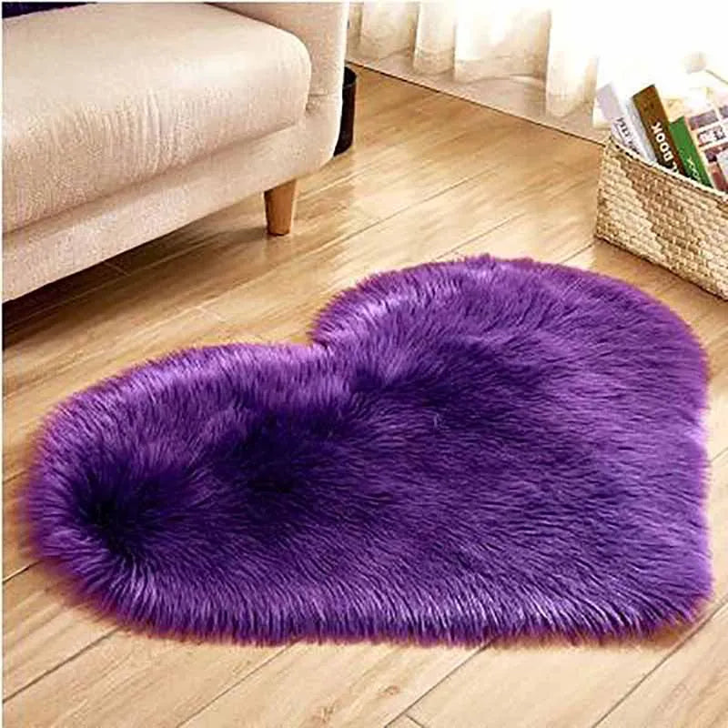 Rug: Shaggy Carpet For Living Room Plush Rug Children Bed Room Fluffy Floor Carpets Non Slip Faux Fur Home Decor Rugs Soft Floor Mat