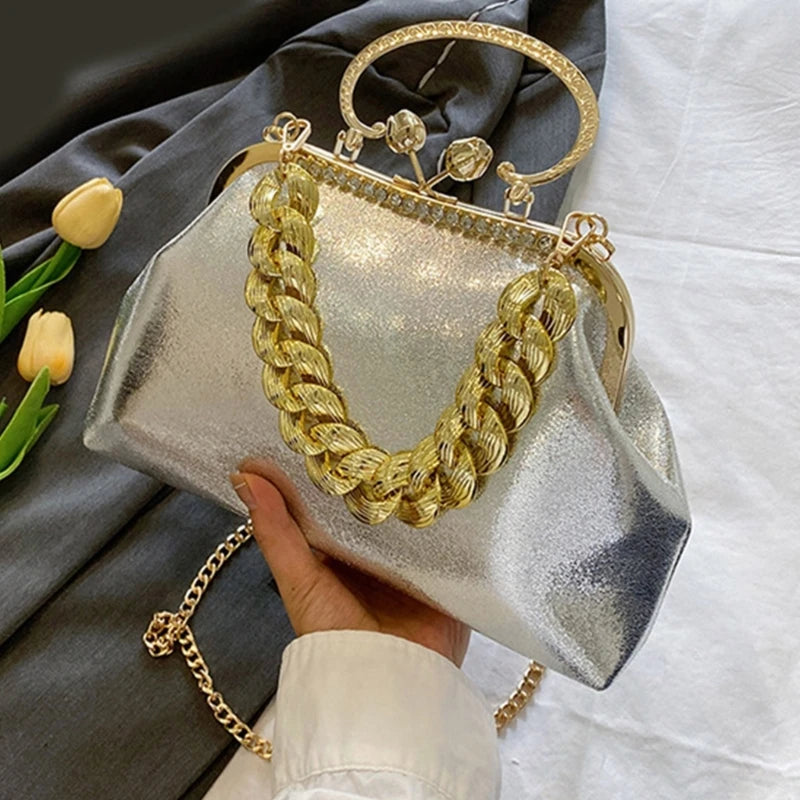 Fashion Sparkling Evening Bag Clutch Purse Handbag Women Formal Party Clutch Bag