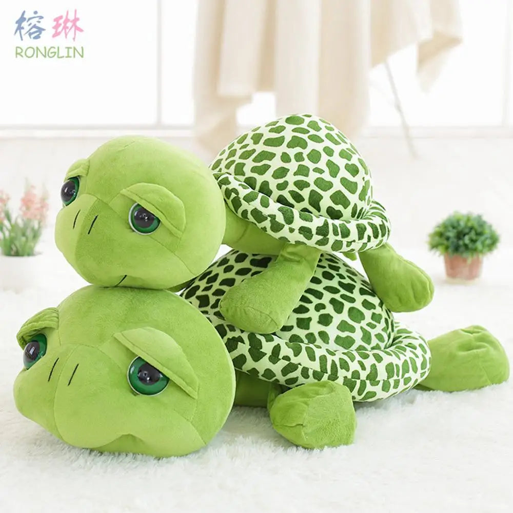 30-100cm Lovely Big Eyes Tortoise Soft Stuffed Animal Cushion Soft Small Sea Turtles Dolls for Kids Gift