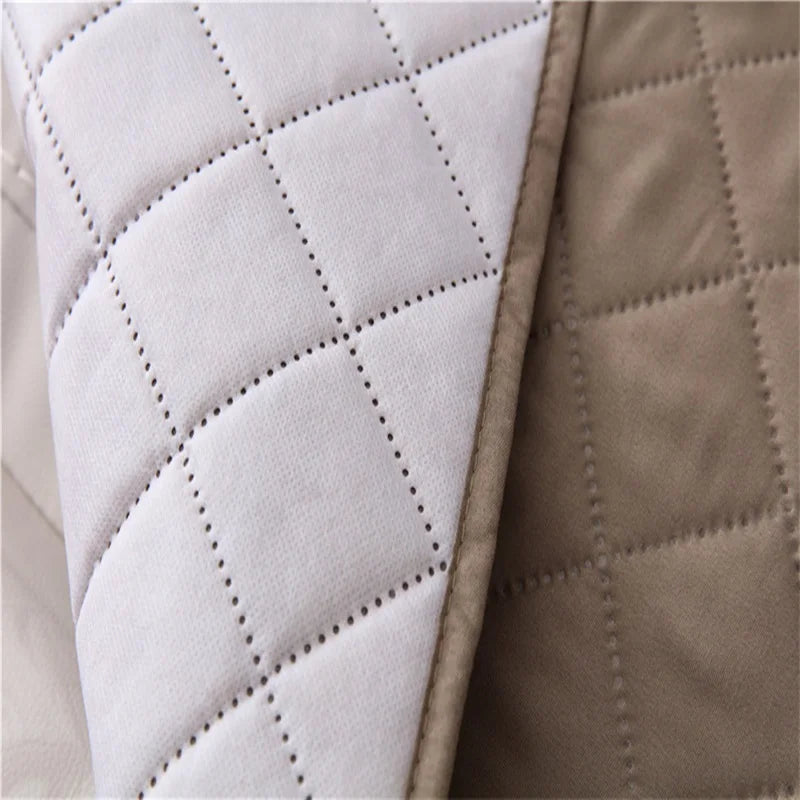 Slip Covers: Plaid Recliner Sofa Cover for Living Room Anti-Slip Dog Pet Kid Couch Cushion Slipcover Solid Color Armchair Furniture Protector