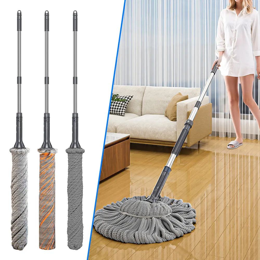 Cleaning Tool : 2024 New No Hand Washing Mop Household Mop Floor Cleaning Rotating Self Twisting Water Mop Lazy Person Mop Floor Cleaning Tools