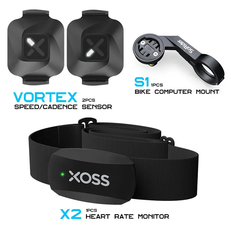 XOSS Heart Rate Sensor Monitor Bike Computer Mount Accessories S1 X2 Vortex