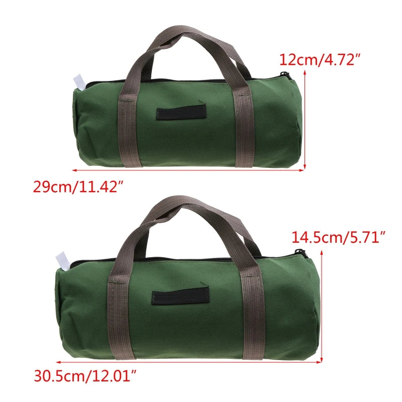 Tool Bag: K1MF Heavy Duty DacronTool Bag Multi-function High Capacity Tool Storage Handbag Wearproof Work Bag for cars Dril Drill