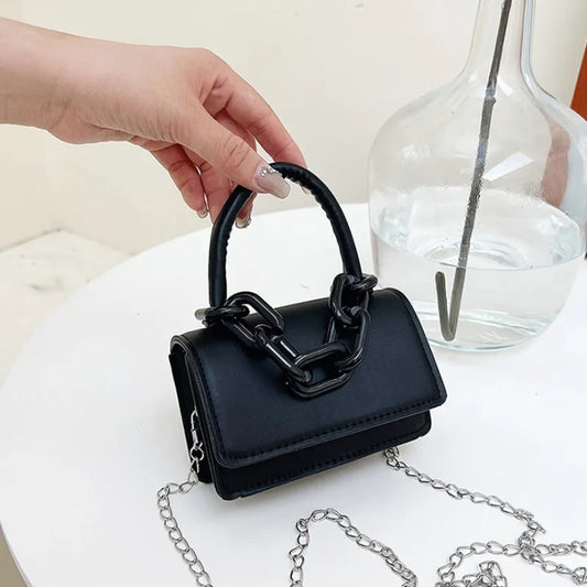 Chain Female Bag Mini Summer Crossbody Bags for Women Fashion Luxury Designer Handbag Women's 2023 Trend Woman Shoulder Purse