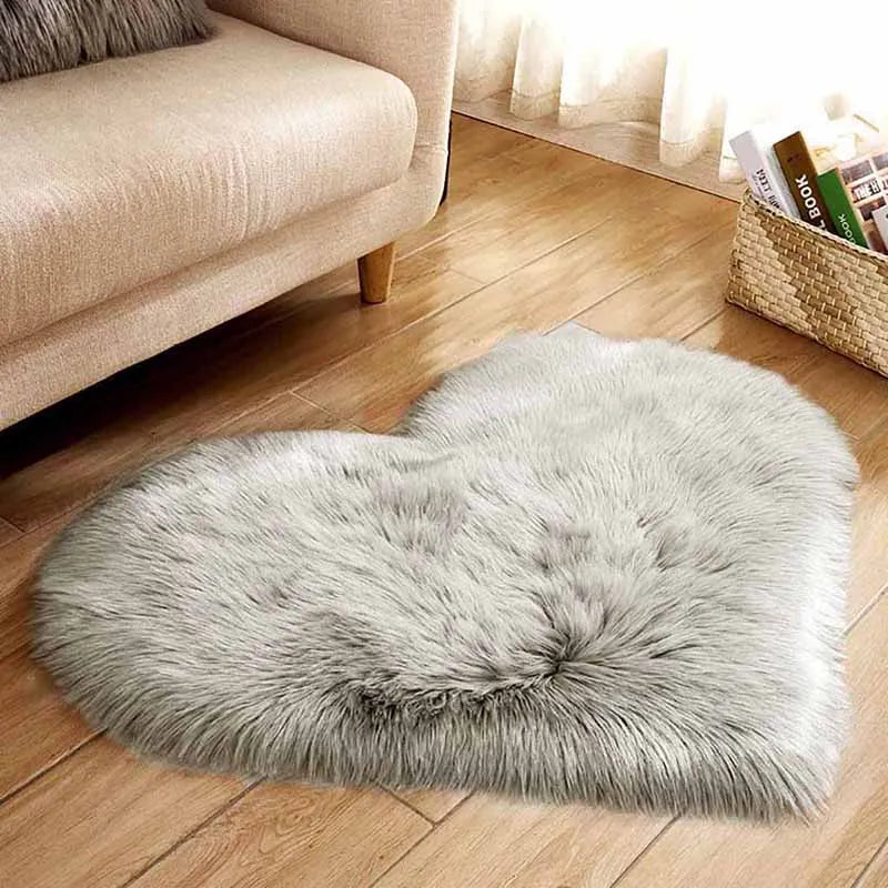 Rug: Shaggy Carpet For Living Room Plush Rug Children Bed Room Fluffy Floor Carpets Non Slip Faux Fur Home Decor Rugs Soft Floor Mat