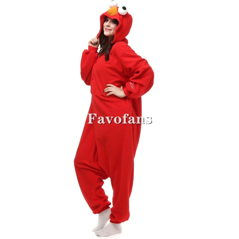 Favofans Animal Kigurumi Adults Kangaroo Duck Onesies Pajamas Halloween Costumes Cosplay Jumpsuit Christmas Gift XXL