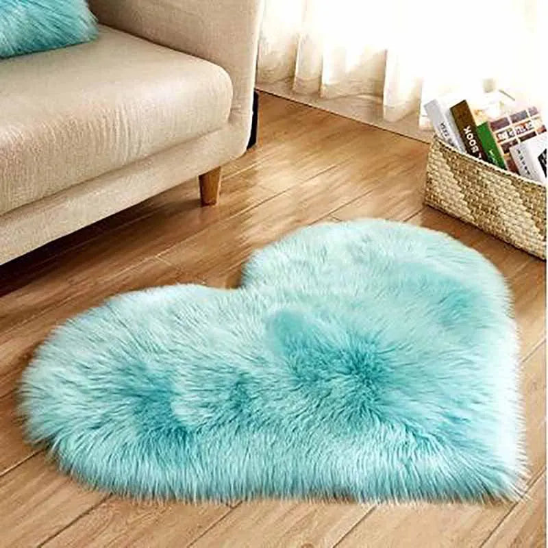 Rug: Shaggy Carpet For Living Room Plush Rug Children Bed Room Fluffy Floor Carpets Non Slip Faux Fur Home Decor Rugs Soft Floor Mat