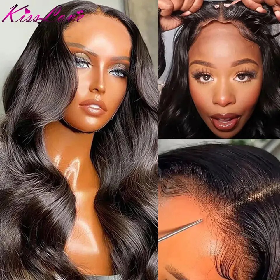 Wear And Go Glueless Human Hair Wig 5x5/4x6 HD Lace Closure Wig For Women 13x6 Lace Frontal Wigs 13x4 Lace Front Human Hair Wig