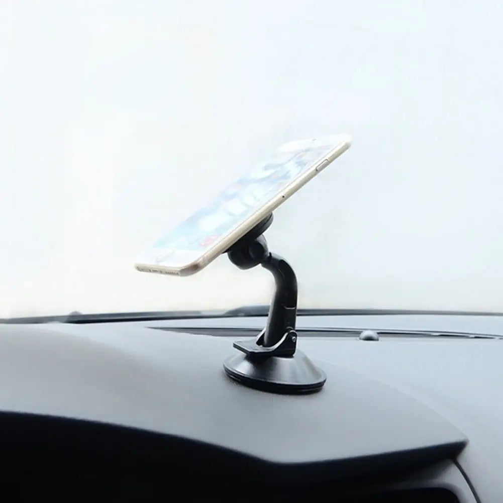 360 Rotatable Magnetic Car Holder Magnetic Car Phone Holder Windshield Stand Mount Support GPS Display Car Holder Magnetic