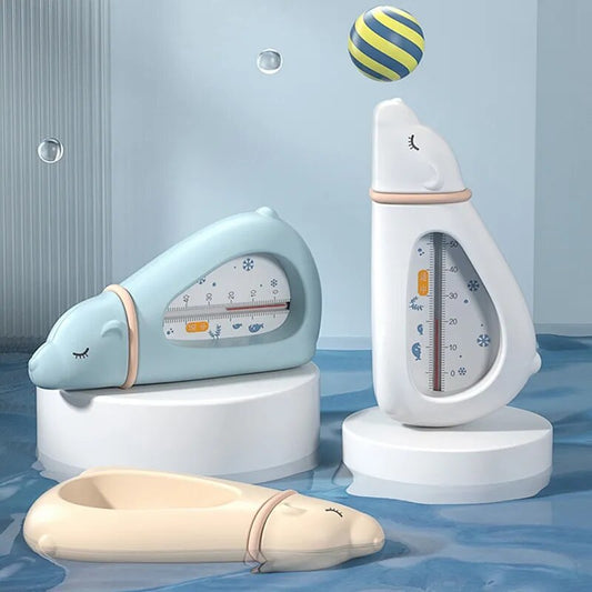 Baby Bath Thermometers Newborn Cartoon Water Bath Temperature Meter Sensor Non-Toxic Babies Floating Waterproof Shower Products