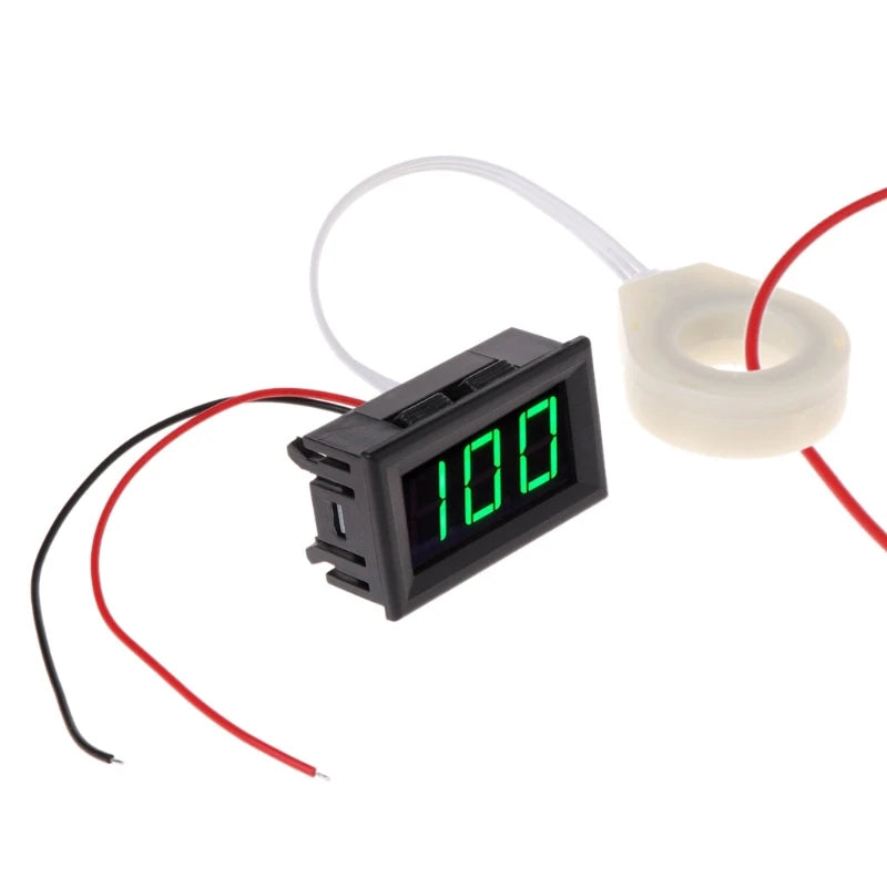 5-120V 100A Digital Voltmeter Current  Amp Meter  Effect