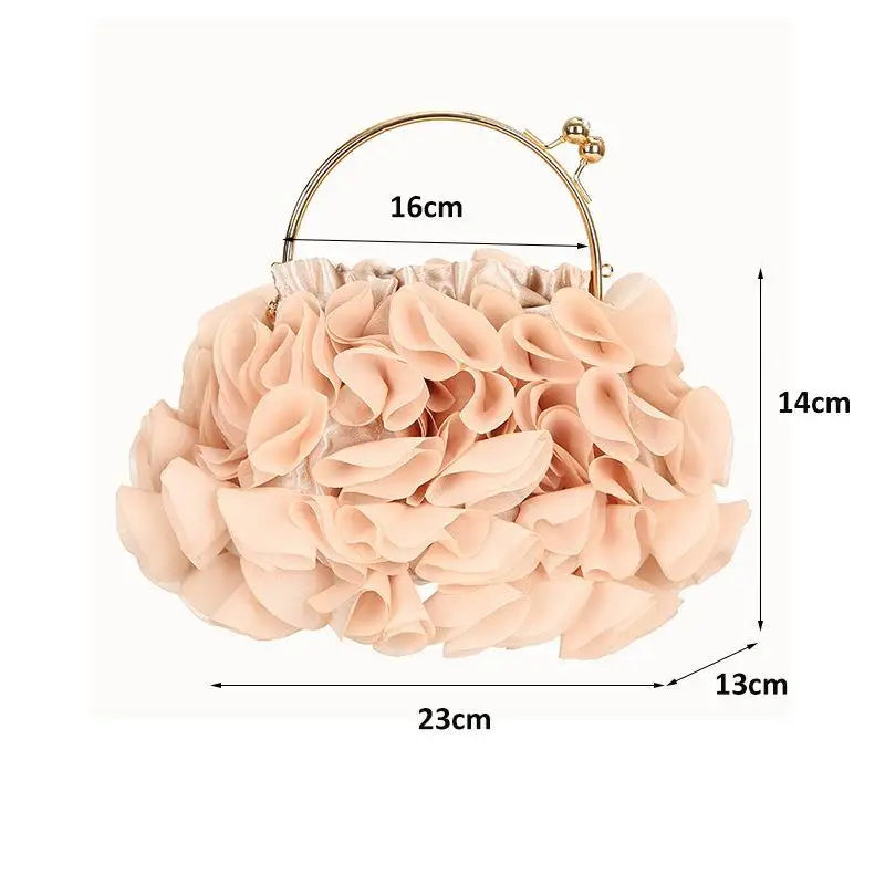 Women Satin Clutch Bag Elegant Evening Bag Formal Party Bride Dress Matching Bag Fairy Fabric Handbags and Purses Luxus Tasche