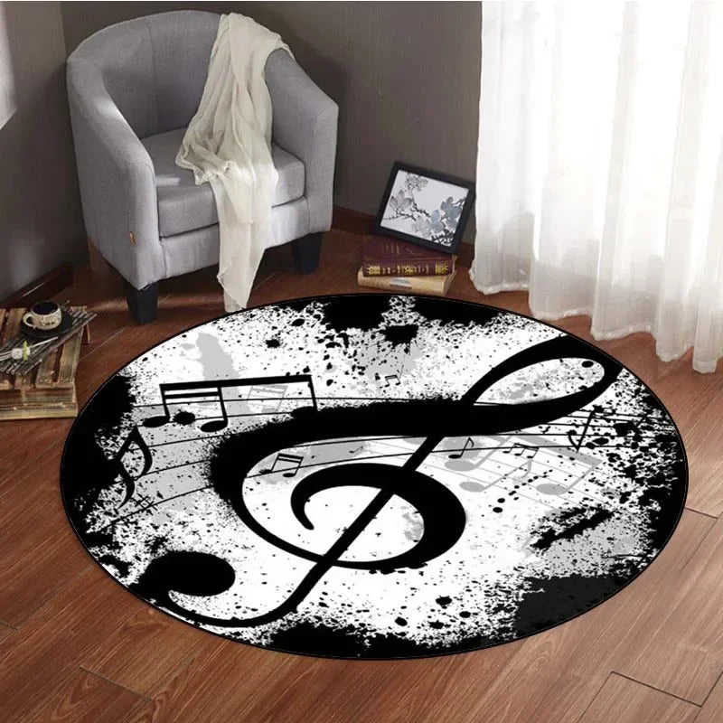 Rug-Vortex(SWIRL): Swirl Round Mat Toy Mat Round Rug Area Mat Vision Rug For Living Room Bottomless Hole Optical Illusion Home Decor Rug