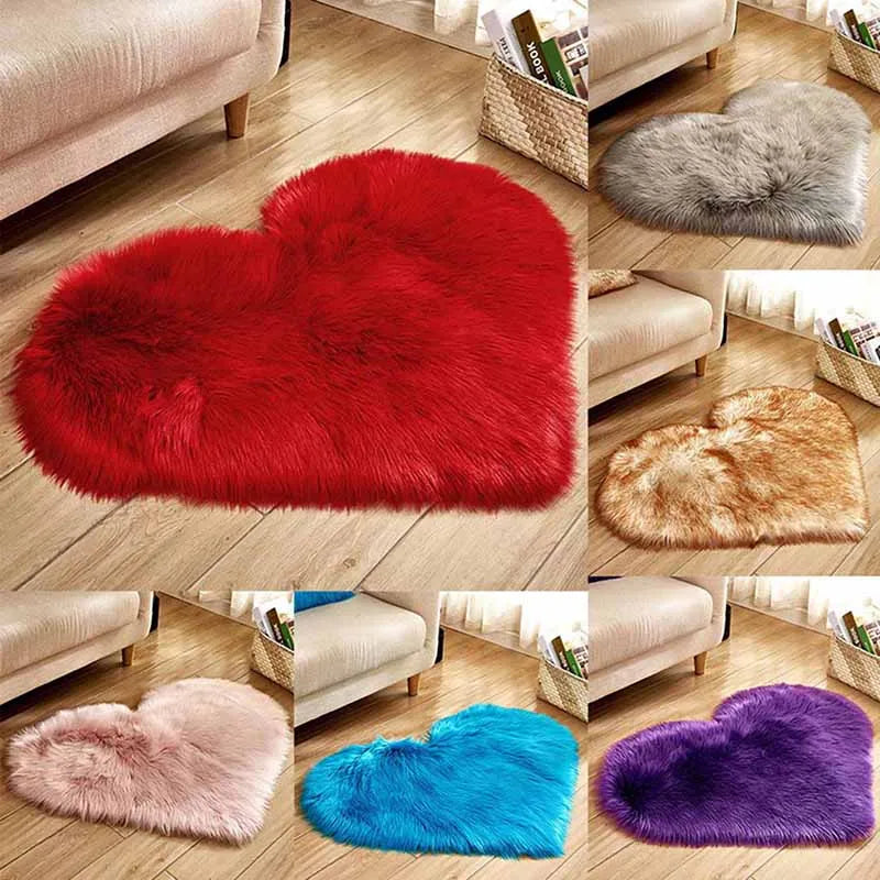 Rug: Shaggy Carpet For Living Room Plush Rug Children Bed Room Fluffy Floor Carpets Non Slip Faux Fur Home Decor Rugs Soft Floor Mat