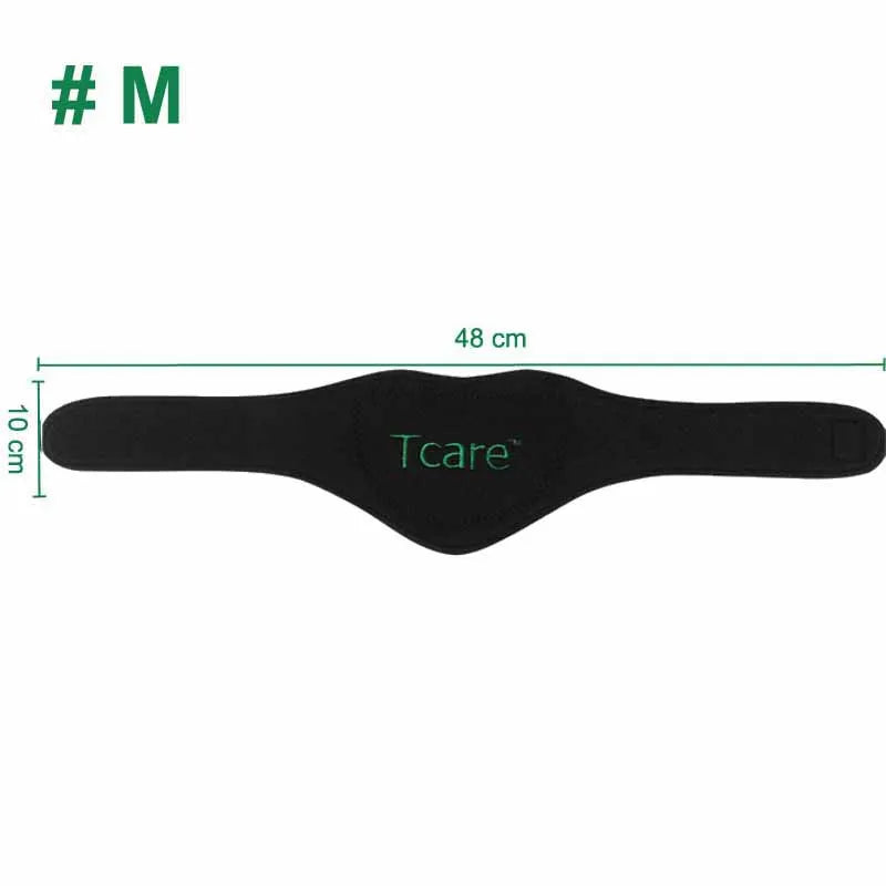 Tcare 1 Piece Tourmaline Self-heating Neck Brace Pad Magnetic Therapy Tourmaline Belt Support Spontaneous Heating Neck Braces