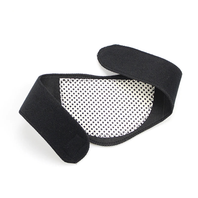 Tcare 1 Piece Tourmaline Self-heating Neck Brace Pad Magnetic Therapy Tourmaline Belt Support Spontaneous Heating Neck Braces