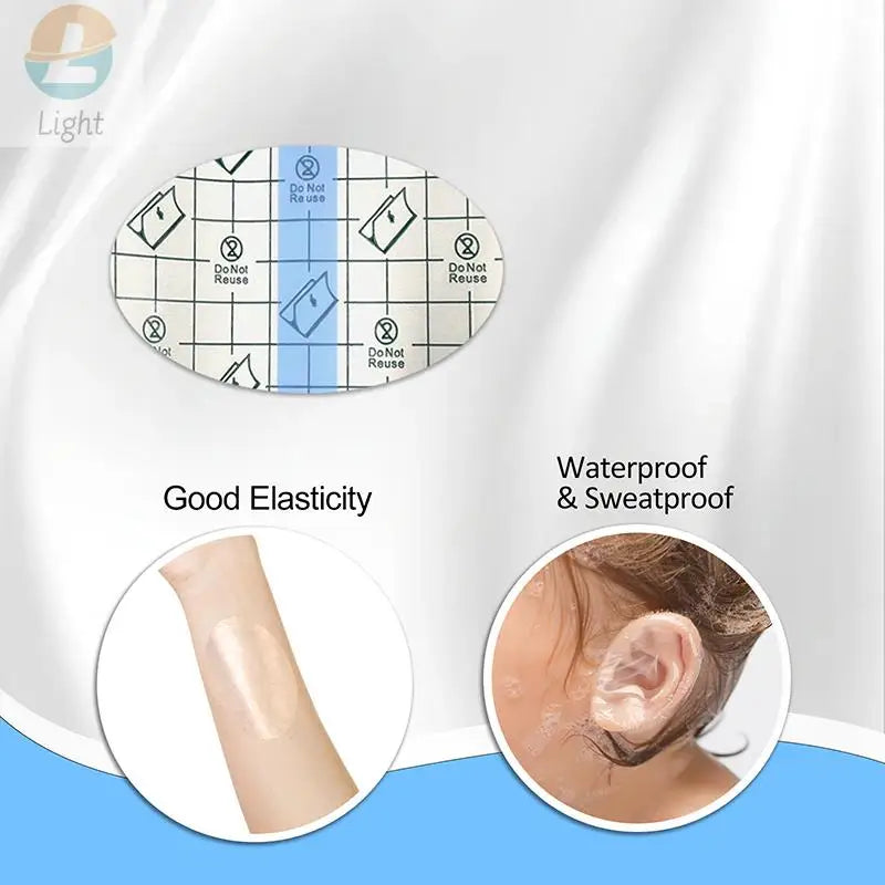 30pcs Waterproof Ear Protector Swimming Cover Caps Salon Hairdressing Shower Cap Waterproof Ear Protector