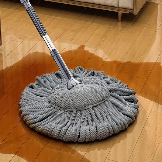 Cleaning Tool : 2024 New No Hand Washing Mop Household Mop Floor Cleaning Rotating Self Twisting Water Mop Lazy Person Mop Floor Cleaning Tools