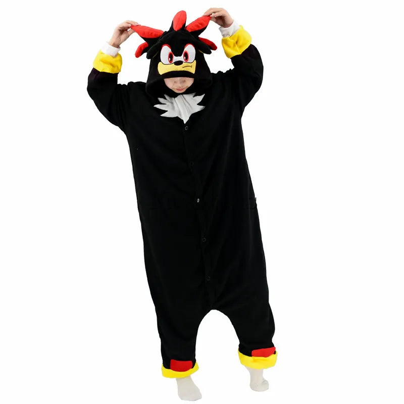 Favofans Animal Kigurumi Adults Kids Women Red Blue Onesies Pajamas Halloween Costumes Cosplay Jumpsuit Christmas Gift XXL