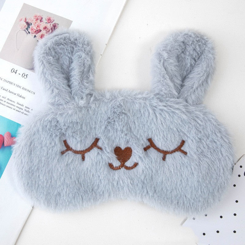 Cartoon Cute Plush Sleeping Eye Mask - YB Gift Store