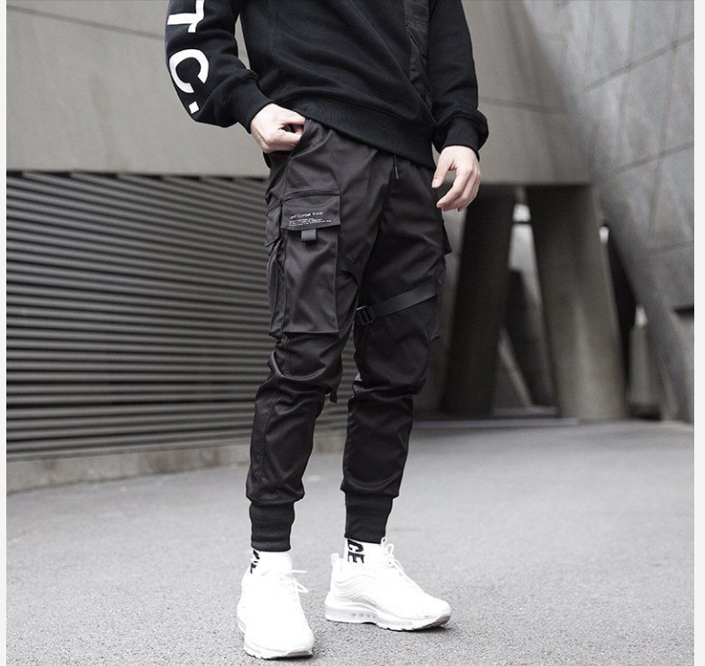 Casual Paratrooper Leggings Cargo Pants Male - YB Gift Store