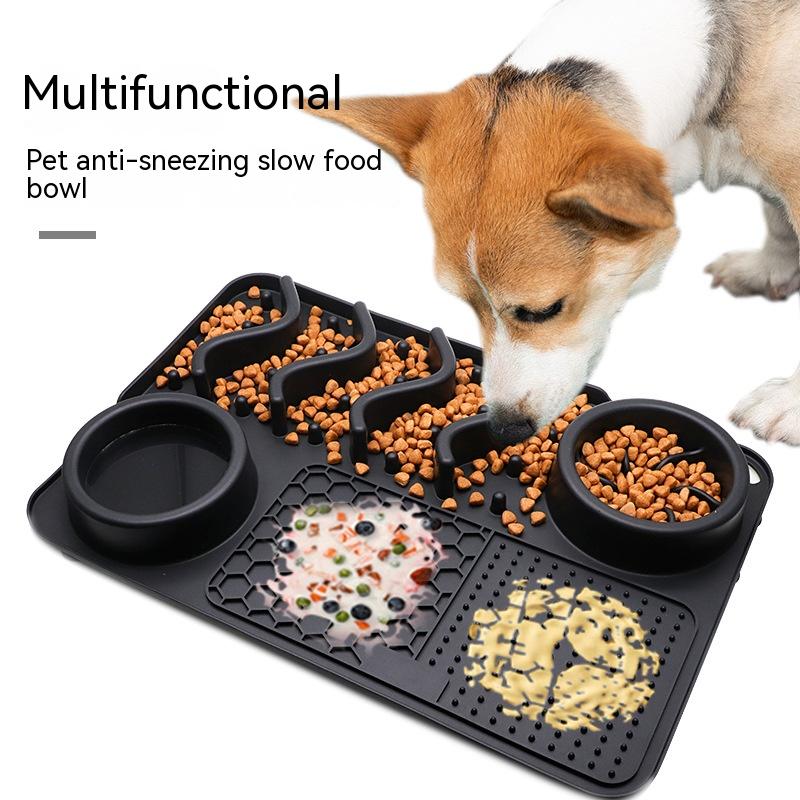 Dog Silicone Licking Pad. Pet Licking, Smelling Silicone Mat.