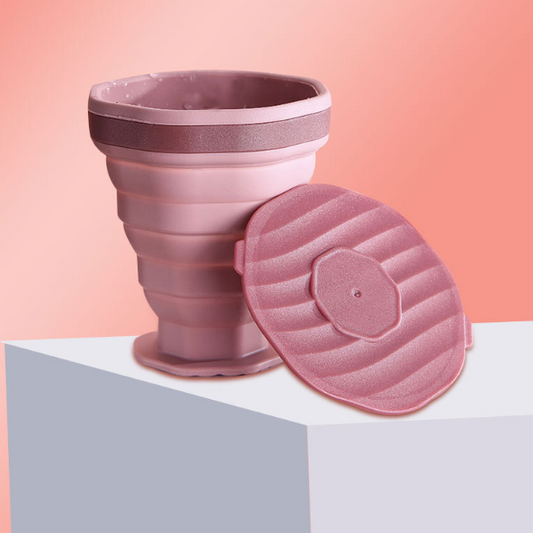 Portable Foldable Travel Silicone Foldable Water Cup - YB Gift Store