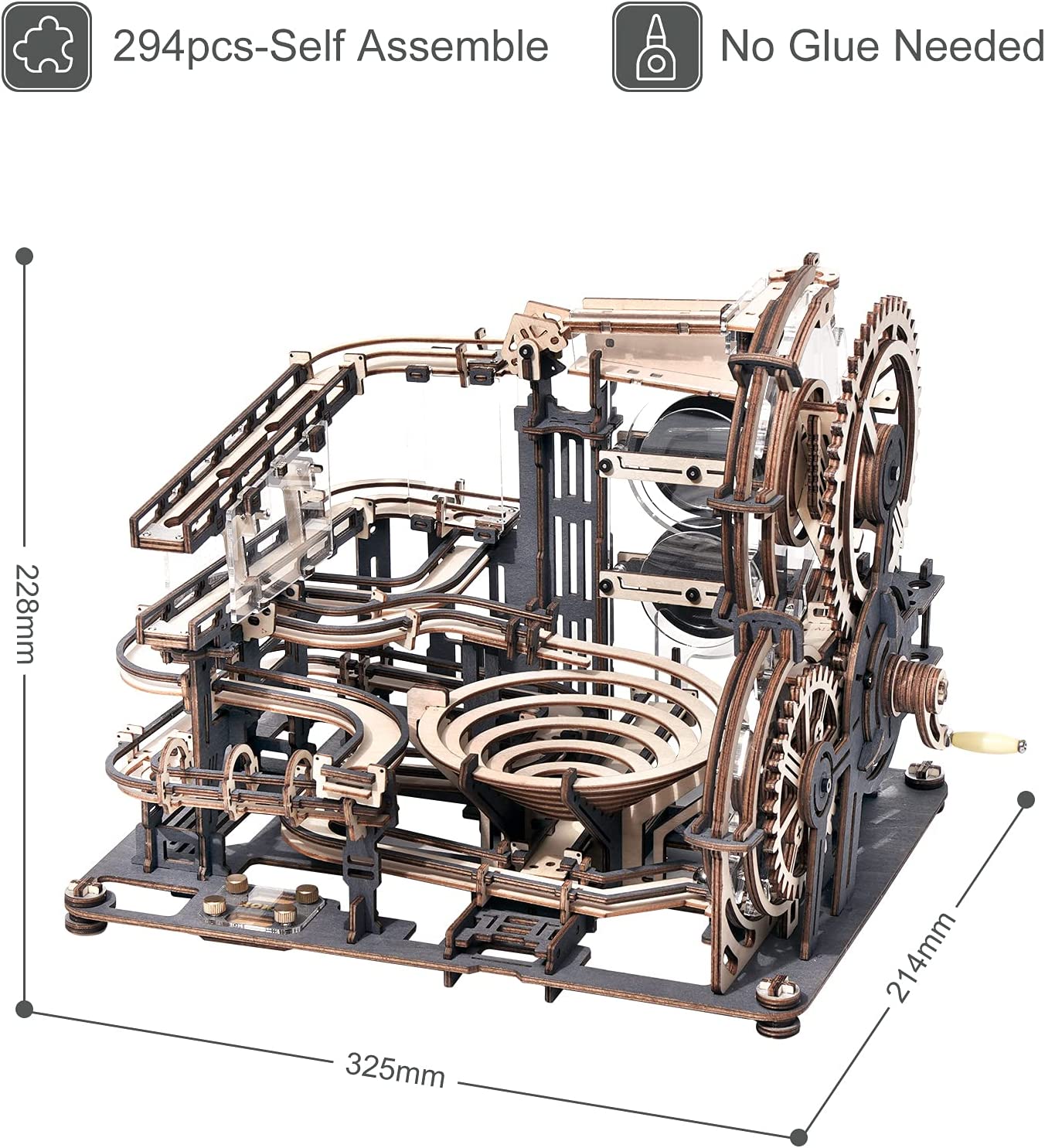 Robotime ROKR Marble Night City 3D Wooden Puzzle Games